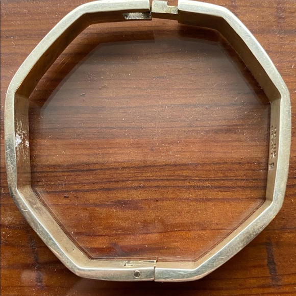 Sterling and Malachite Mexican Braceket - Picture 3 of 7